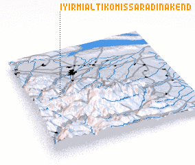 3d view of İyirmi Altı Komissar adına Kend