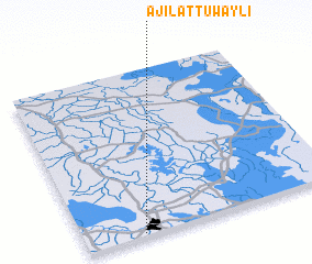 3d view of ‘Ajīl at Tuwaylī