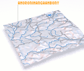 3d view of Amoronimanga Ambony