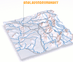 3d view of Analavondromahaky