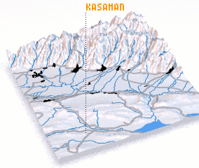 3d view of Kǝsǝmǝn