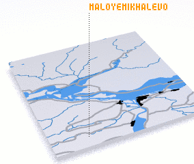 3d view of Maloye Mikhalevo