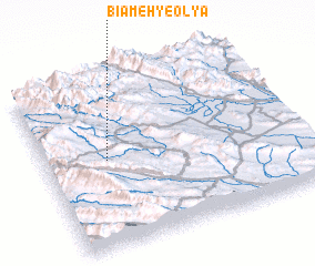 3d view of Bīāmeh-ye ‘Olyā