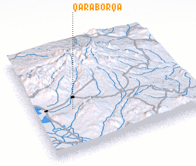 3d view of Qarā Borqa‘