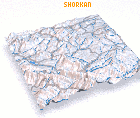 3d view of Shorkān