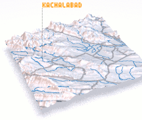 3d view of Kachalābād