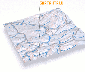 3d view of Sar Taktalū