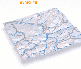 3d view of Āydīsheh