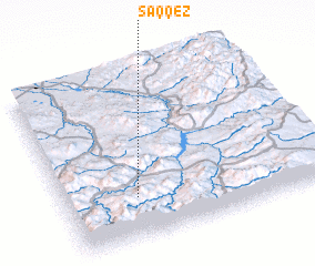 3d view of Saqqez