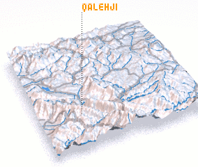 3d view of Qal‘eh Jī