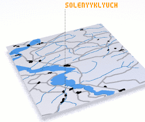 3d view of Solënyy Klyuch