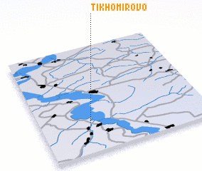 3d view of Tikhomirovo