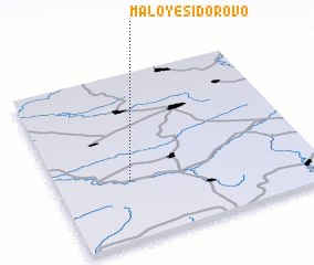 3d view of Maloye Sidorovo