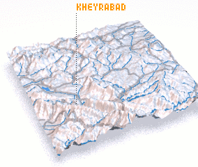 3d view of Kheyrābād