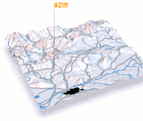 3d view of ‘Az̧īm