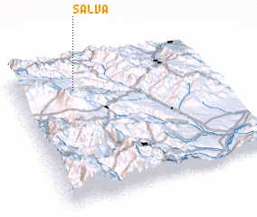 3d view of Şǝlvǝ