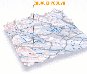 3d view of Zāvoleh-ye ‘Olyā