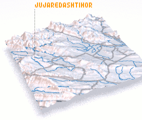 3d view of Jūjar-e Dashtī Ḩor