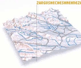 3d view of Zargūsh-e Cheshmeh Nez̧āmī