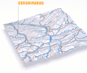 3d view of Ebrāhīmābād