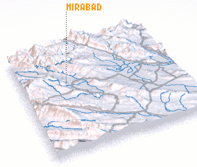 3d view of Mīrābād