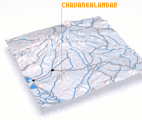 3d view of Chavān-e ‘Alamdār