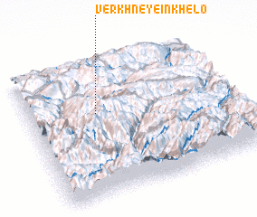 3d view of Verkhneye Inkhelo