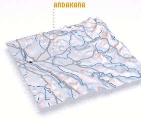3d view of Andakana