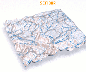 3d view of Sefīdār