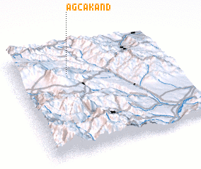 3d view of Ağcakǝnd