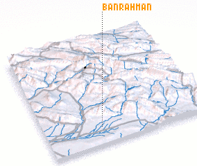 3d view of Bān Raḩmān