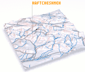 3d view of Haft Cheshmeh