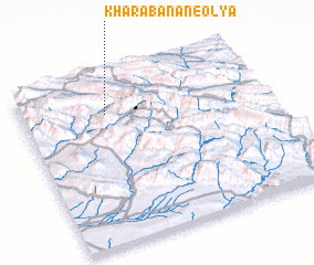 3d view of Kharābānān-e ‘Olyā