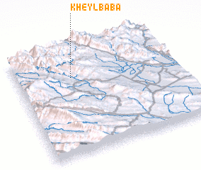 3d view of Kheyl Bābā