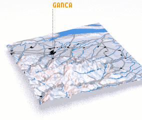 3d view of Gǝncǝ