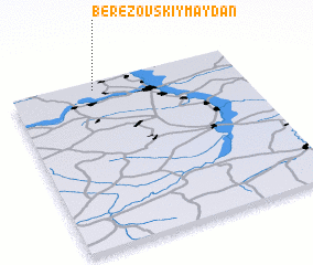 3d view of Berëzovskiy Maydan