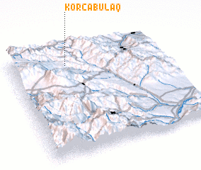 3d view of Korcabulaq