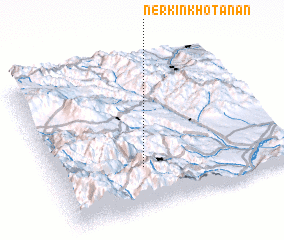 3d view of Nerkʼin Khotanan