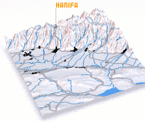 3d view of Hǝnifǝ