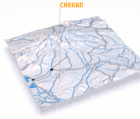 3d view of Chekān