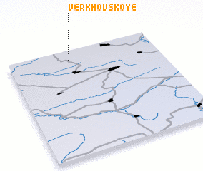 3d view of Verkhovskoye