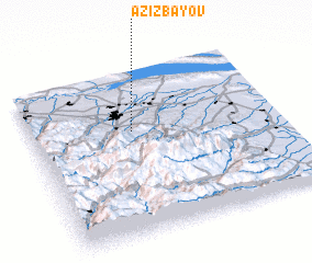 3d view of Əzizbǝyov