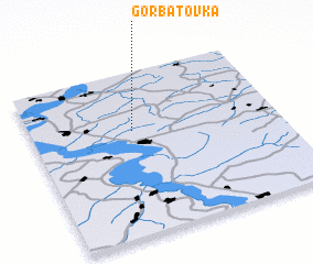 3d view of Gorbatovka