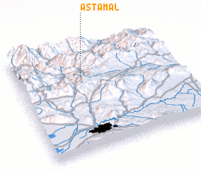 3d view of Āstamāl