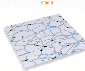 3d view of Sodom