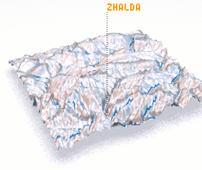 3d view of Zhalda