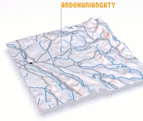 3d view of Andohaniangaty