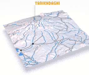 3d view of Yānīkh Dāghī