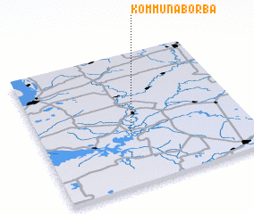 3d view of Kommuna-Bor\