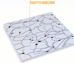 3d view of Novyy Chirchim